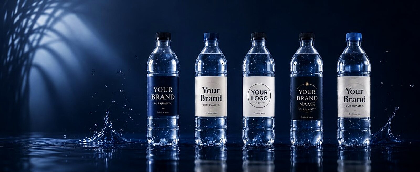 AEROV bottles with custom branding options