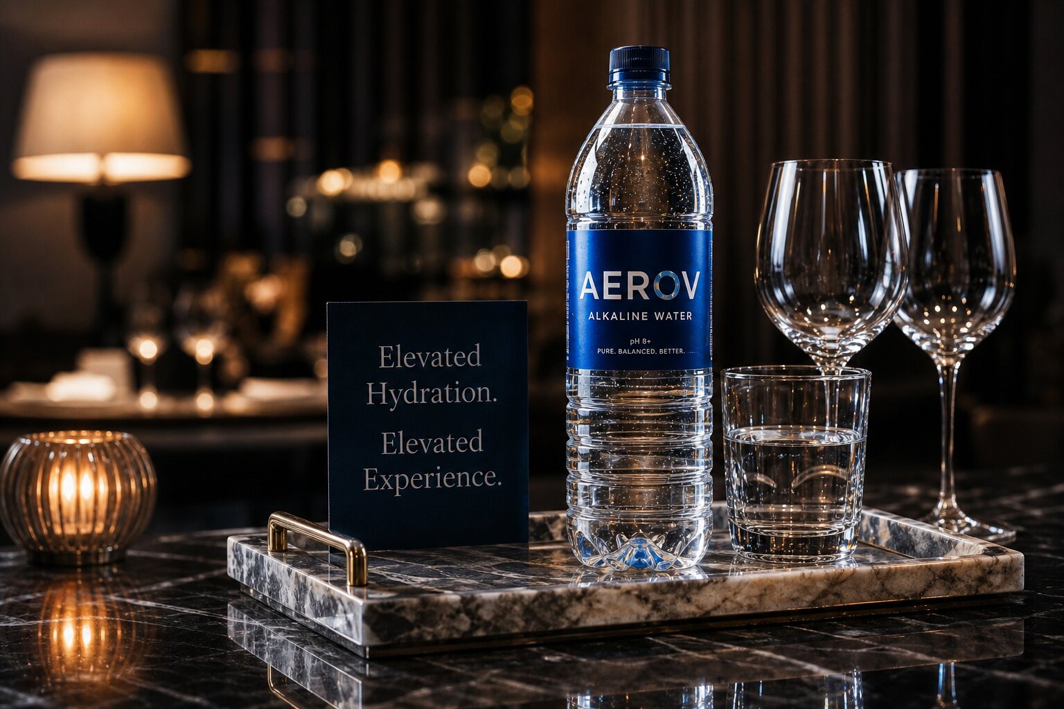 AEROV water for hotels and restaurants